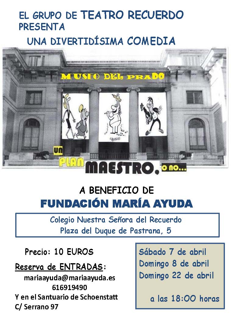 cartel TEATRO RECUERDO abril2018